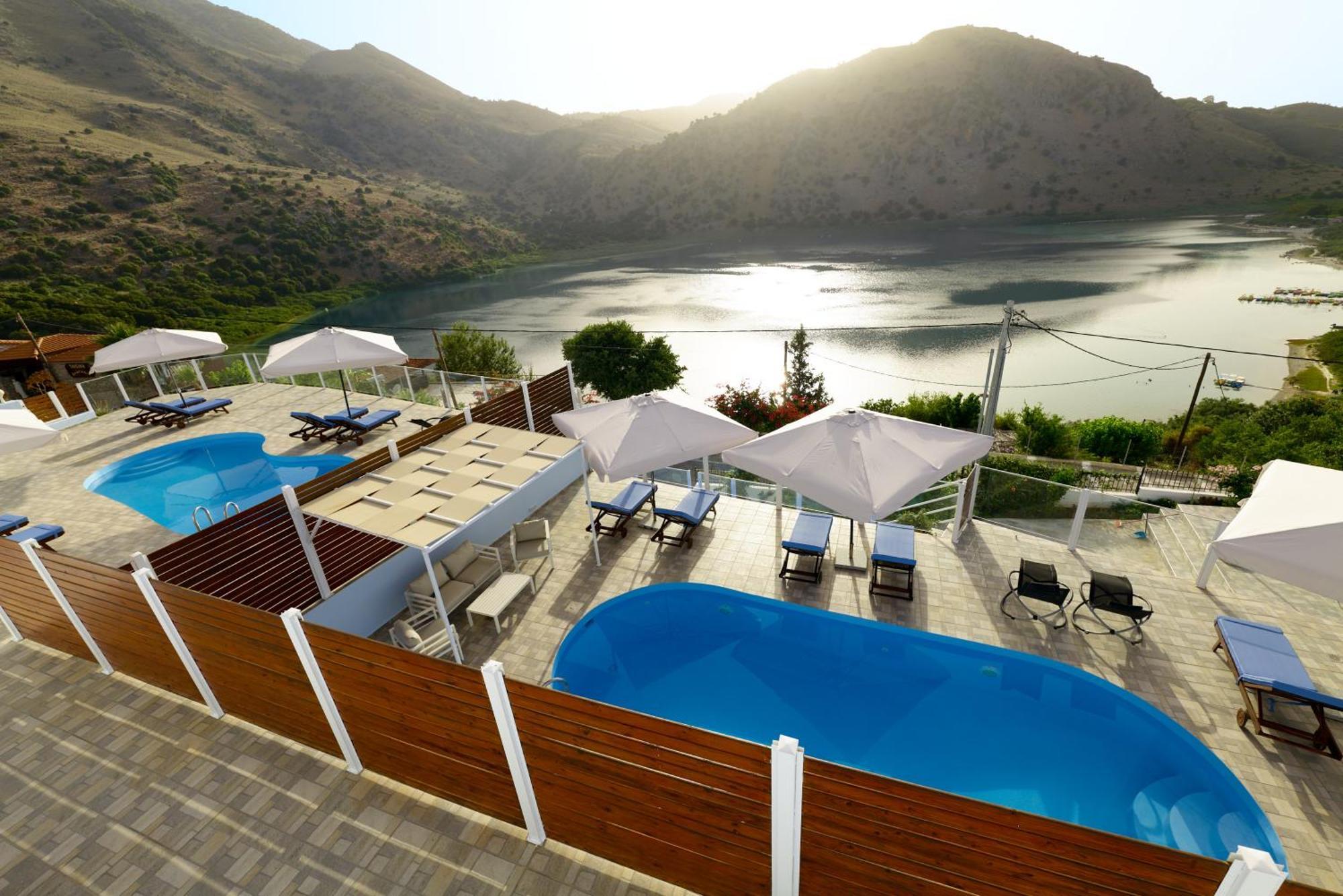 Lake View Suites Kávallos Exterior foto